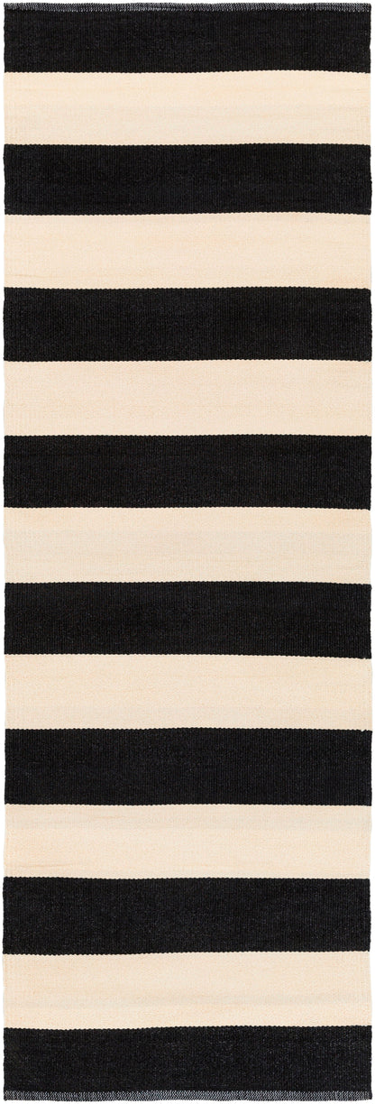 Surya Picnic PIC-4005 Black Area Rug by LIVABLISS