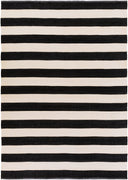 Surya Picnic PIC-4005 Black Area Rug by LIVABLISS