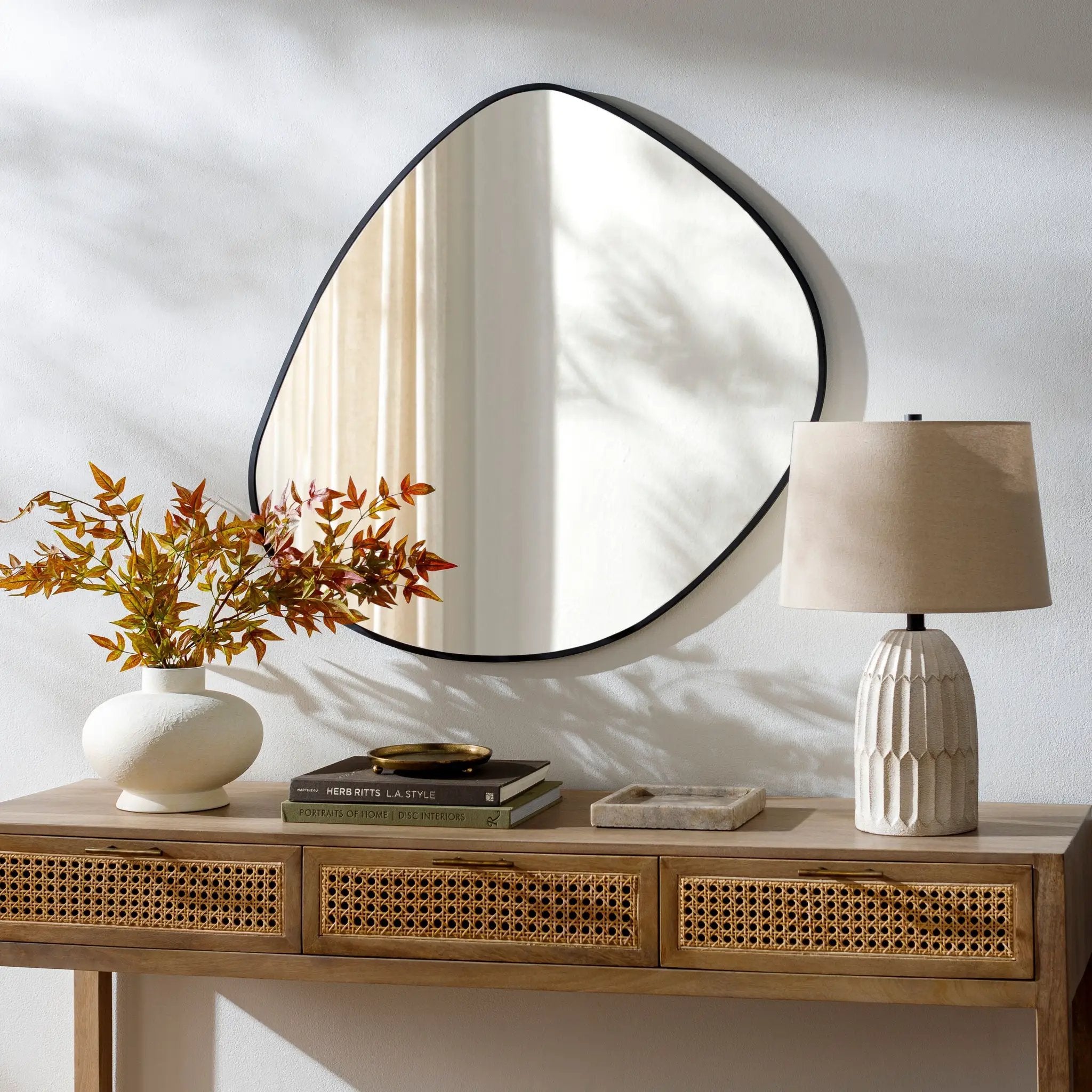 Pebble Accent Mirror by LIVABLISS