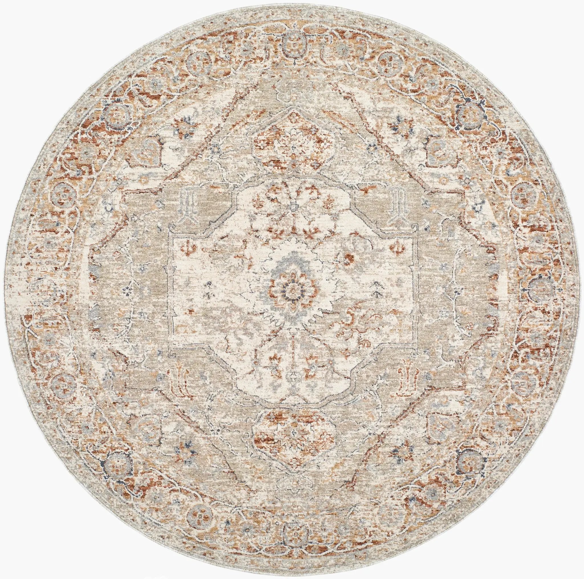 Poem PME-2306 Cream Area Rug by LIVABLISS