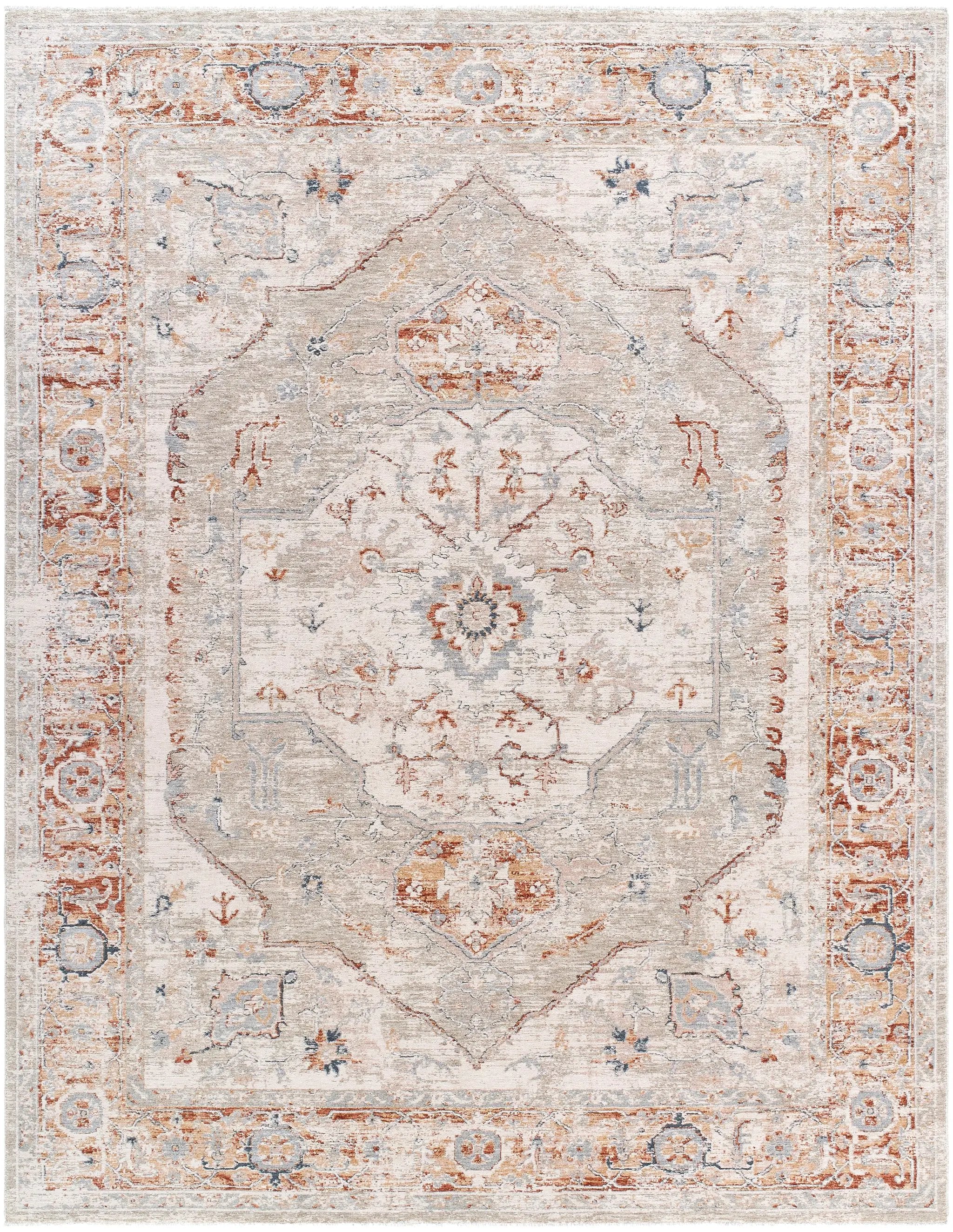 Poem PME-2306 Cream Area Rug by LIVABLISS