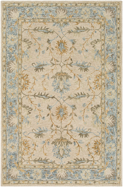 Surya Panipat PNP-2308 Pale Blue Area Rug by LIVABLISS