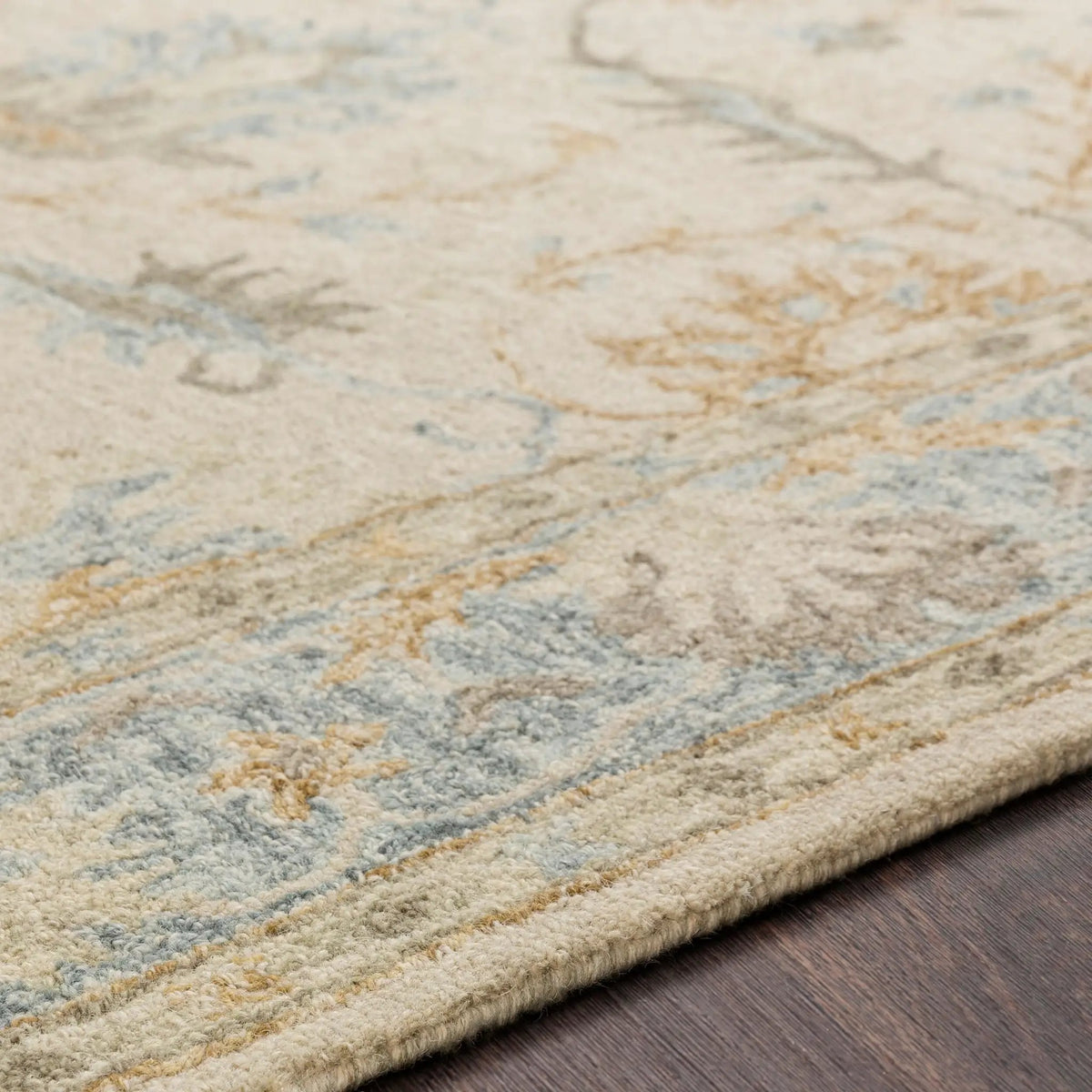 Panipat PNP-2308 Pale-Blue Area Rug by LIVABLISS