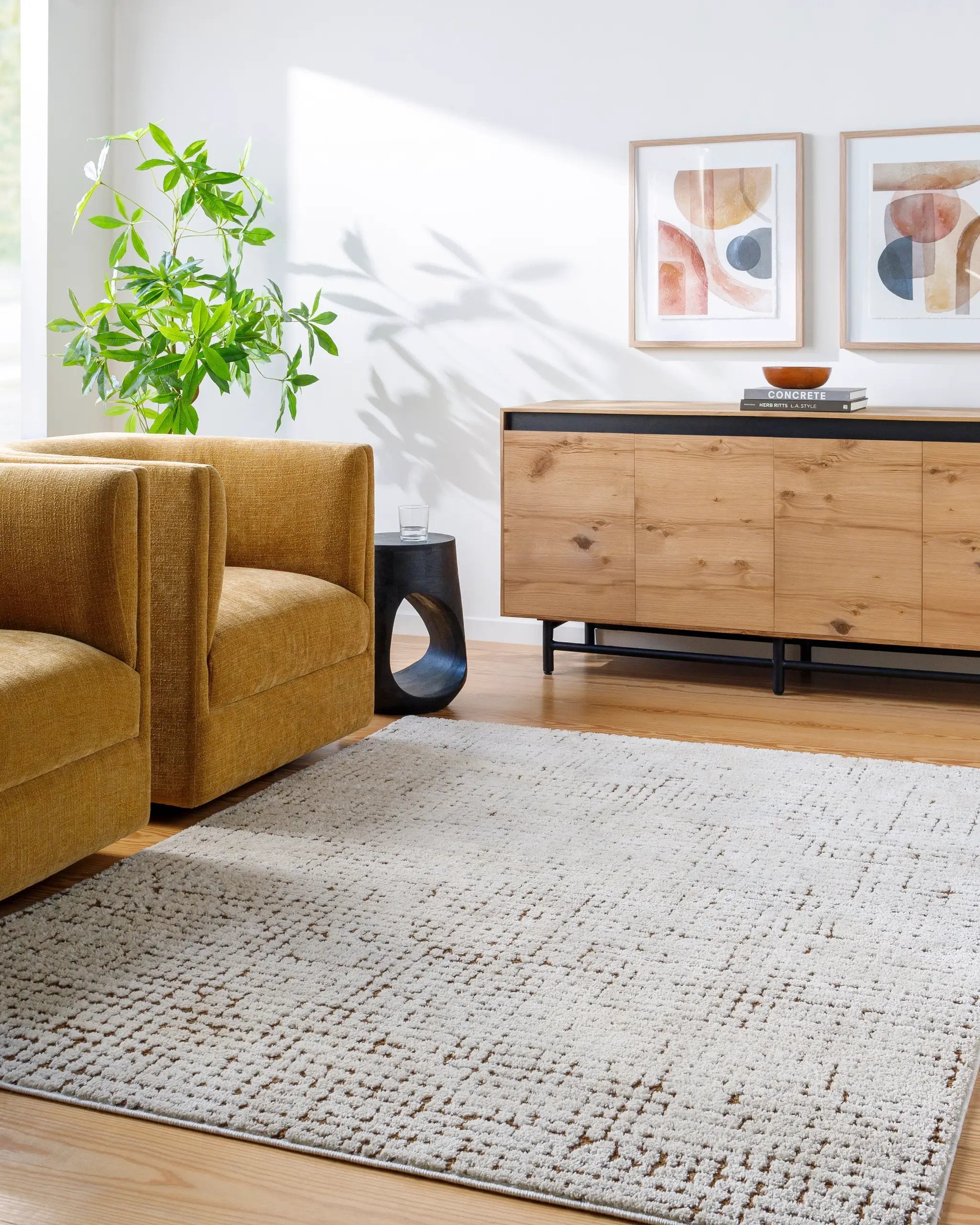 Cascade PNWCS-2301 Ivory Area Rug by Our PNW Home x LIVABLISS