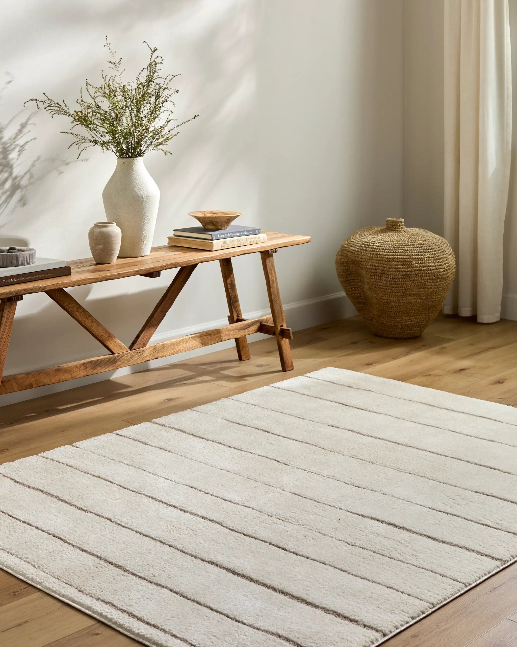 Cascade PNWCS-2303 Ivory Area Rug by Our PNW Home x LIVABLISS
