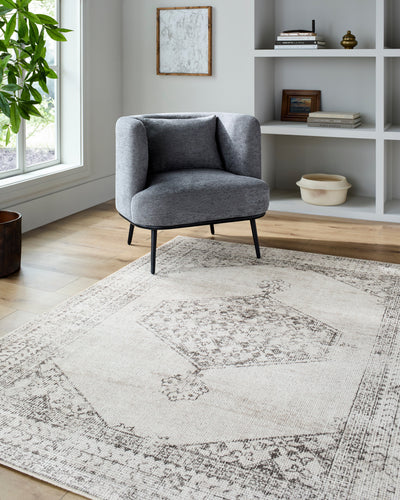 Our PNW Home Olympic PNWOL-2300 Tan Area Rug by LIVABLISS