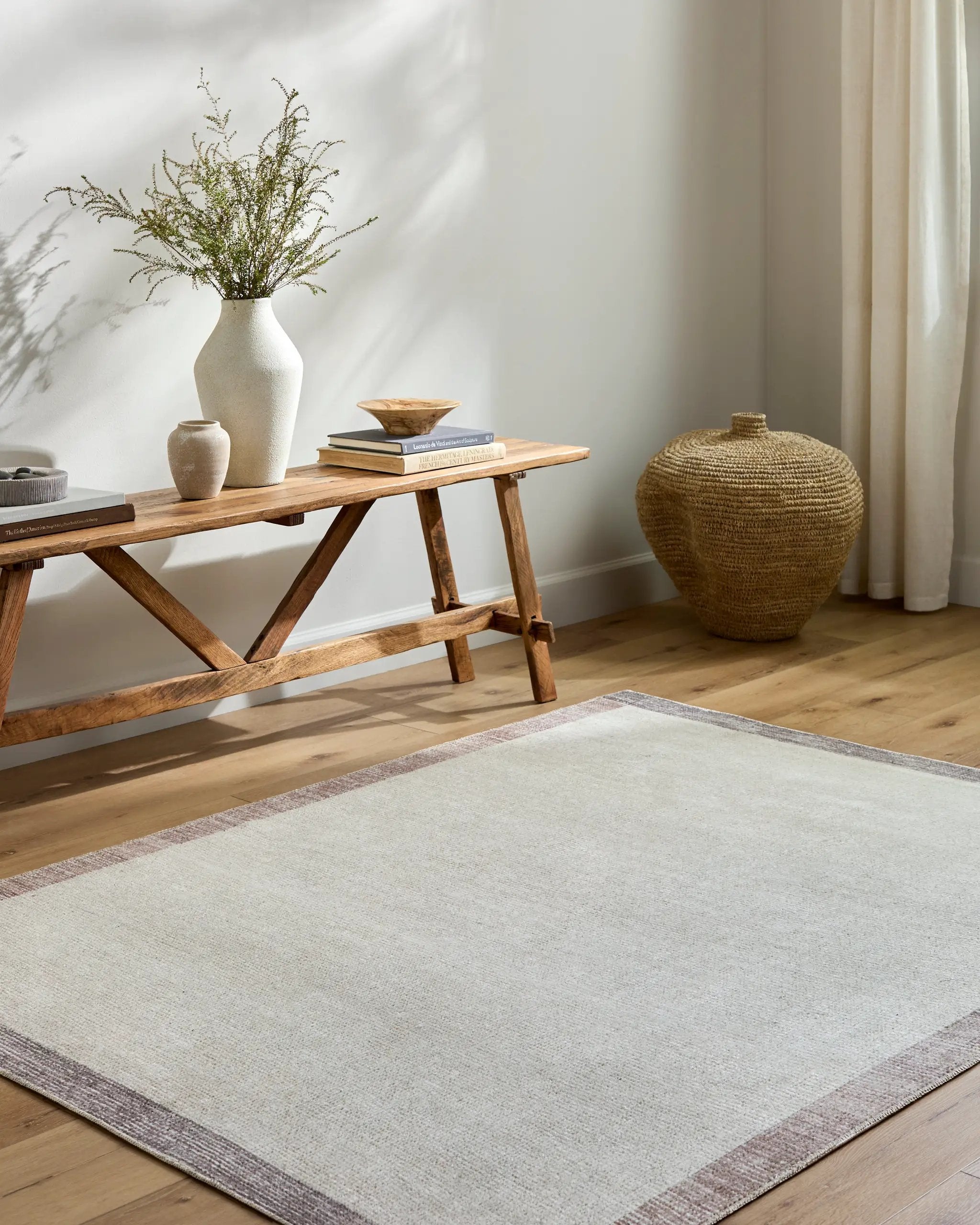 Olympic PNWOL-2306 Beige Area Rug by Our PNW Home x LIVABLISS