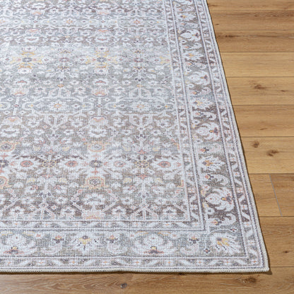 Our PNW Home Rainier PNWRN-2301 Olive Machine Washable Area Rug by LIVABLISS