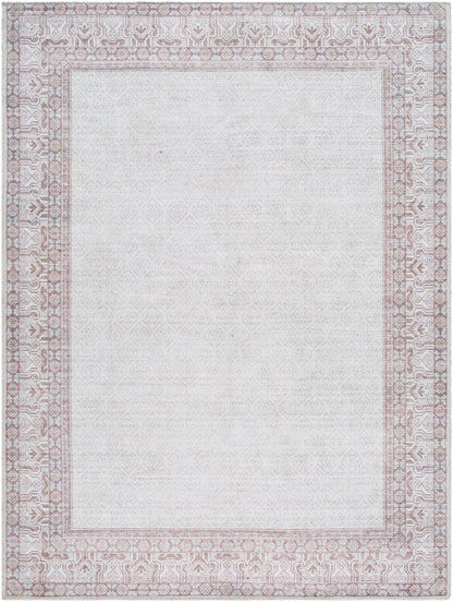 Our PNW Home Rainier PNWRN-2307 Cream Machine Washable Area Rug by LIVABLISS