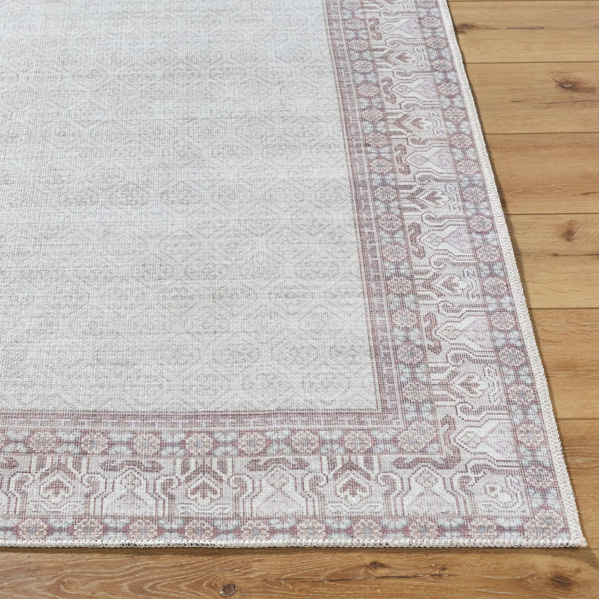 Rainier PNWRN-2307 Cream / Brown Area Rug by Our PNW Home x LIVABLISS