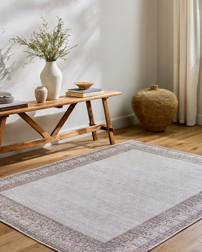 Rainier PNWRN-2307 Cream Area Rug