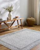 Our PNW Home Rainier PNWRN-2308 Off-White Machine Washable Area Rug by LIVABLISS