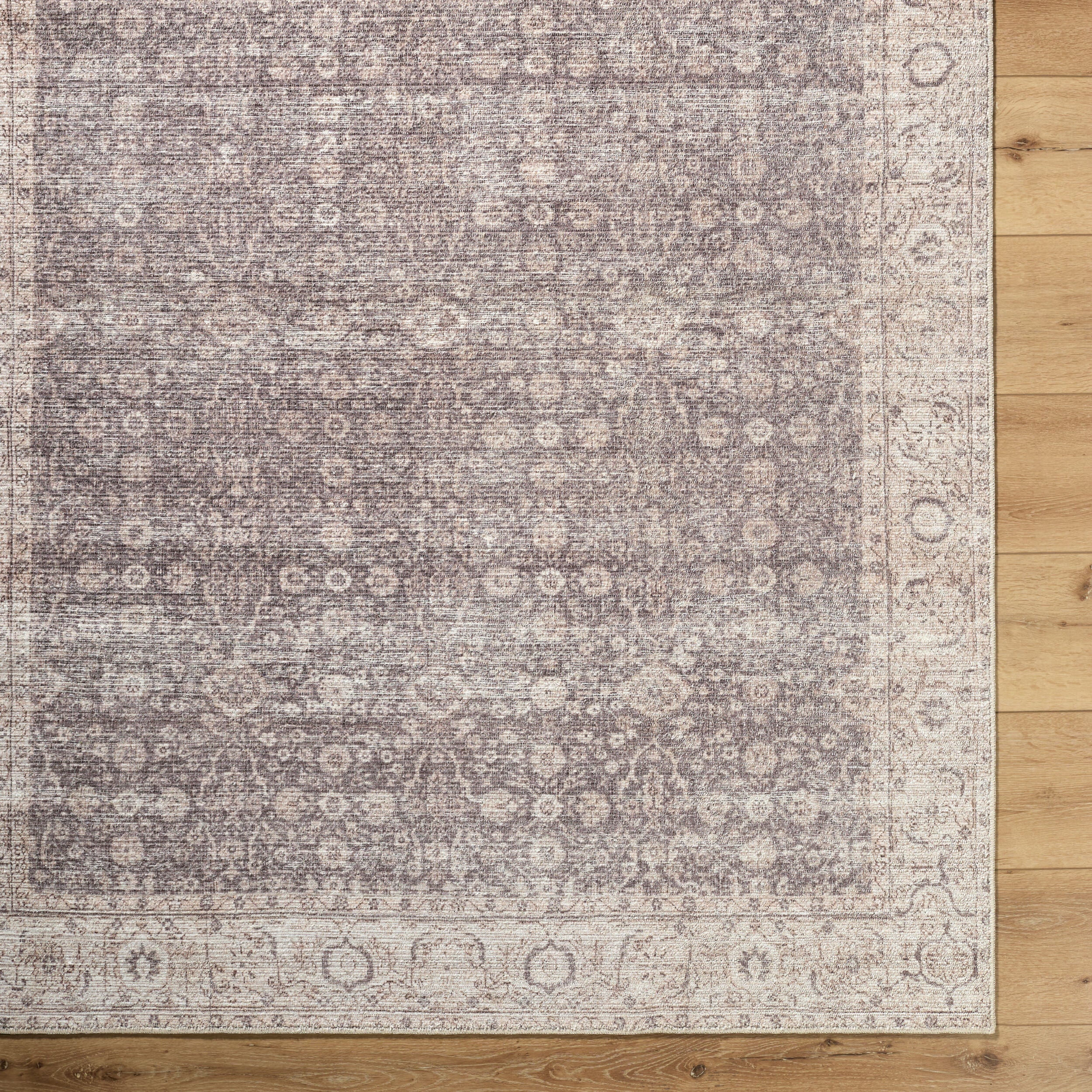 Our PNW Home x LIVABLISS Spokane PNWSP-2302 Dark Brown Area Rug