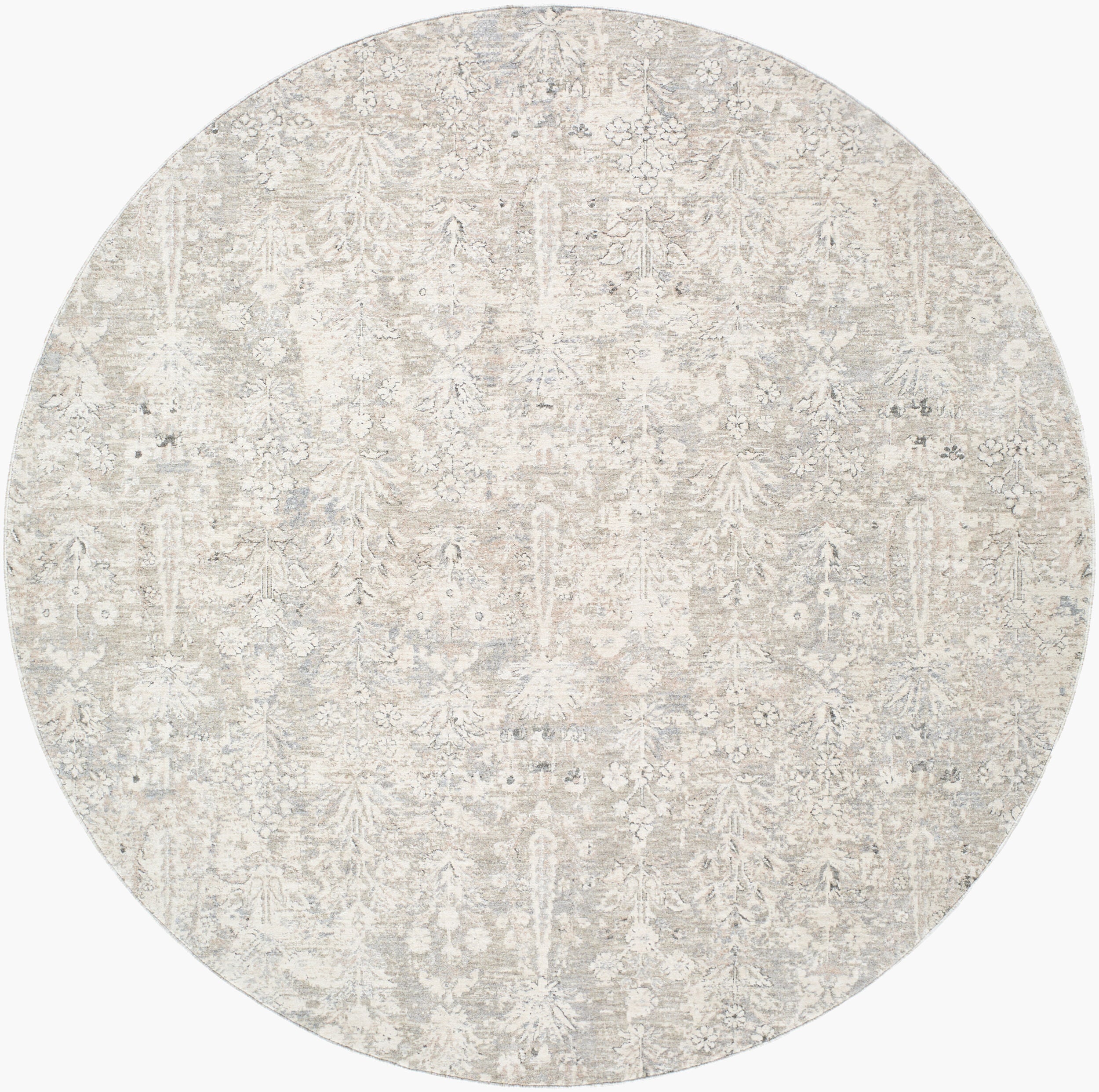Livabliss Poetry POI-2300 Cream Area Rug by LIVABLISS