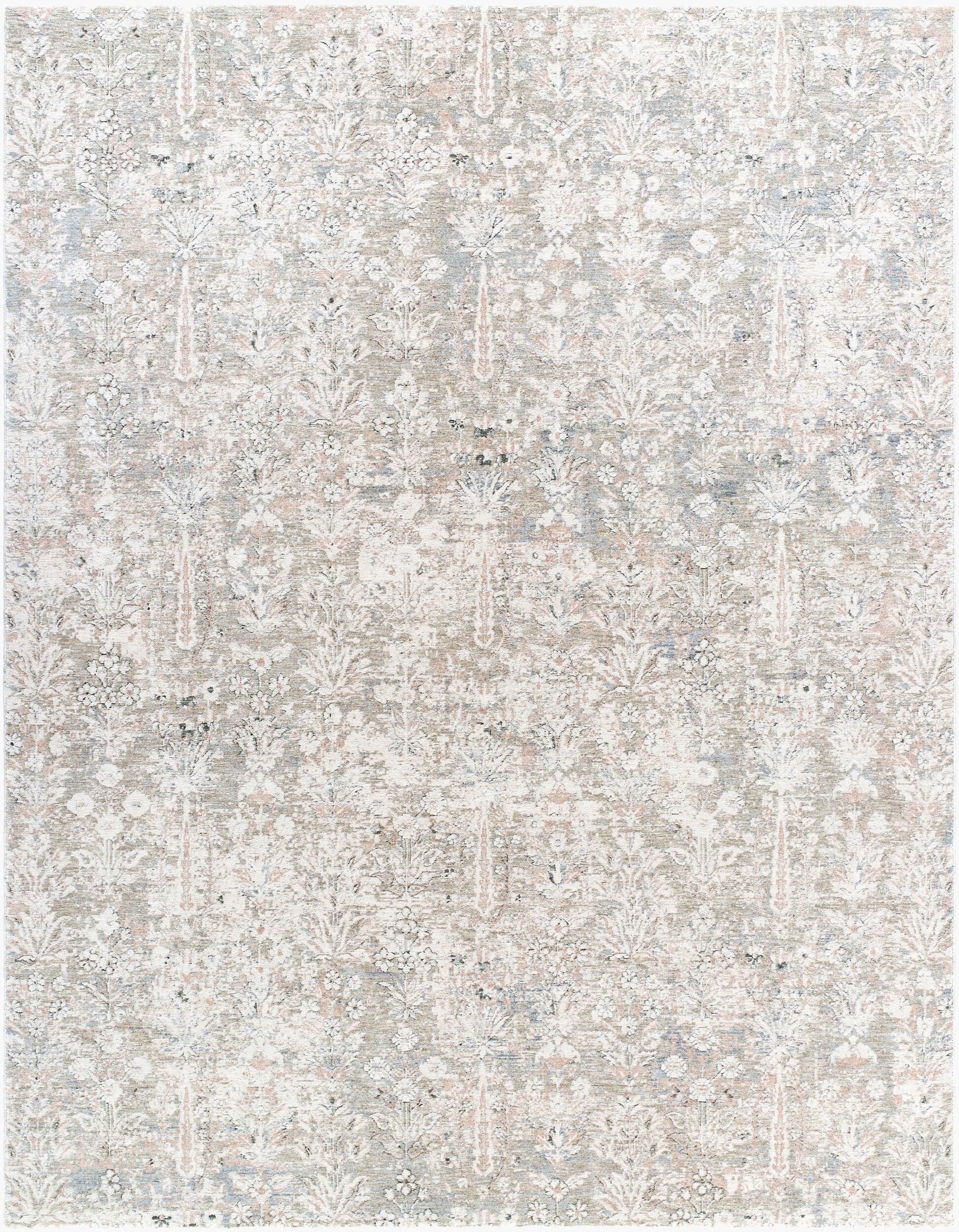Livabliss Poetry POI-2300 Cream Area Rug by LIVABLISS