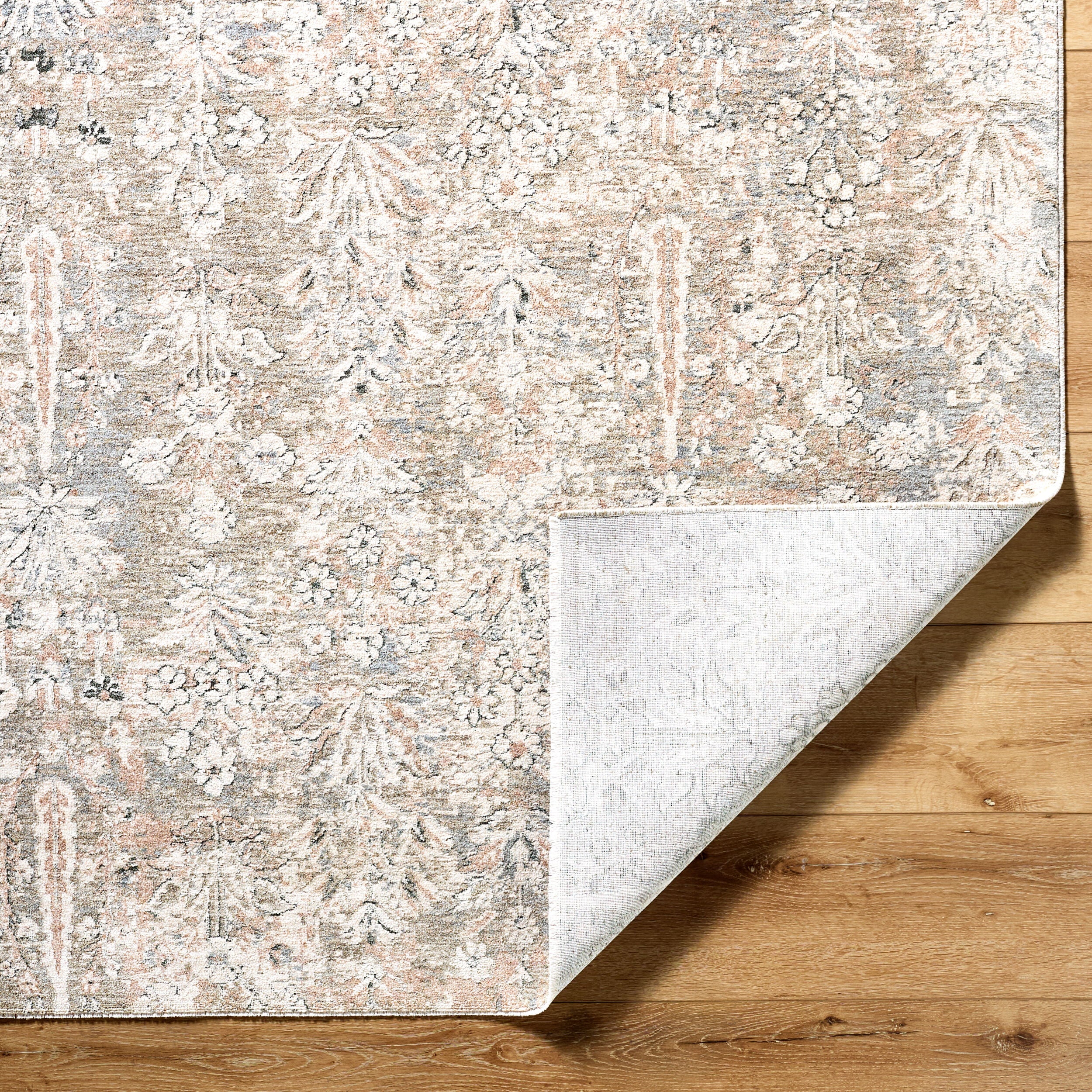 Livabliss Poetry POI-2300 Cream Area Rug by LIVABLISS