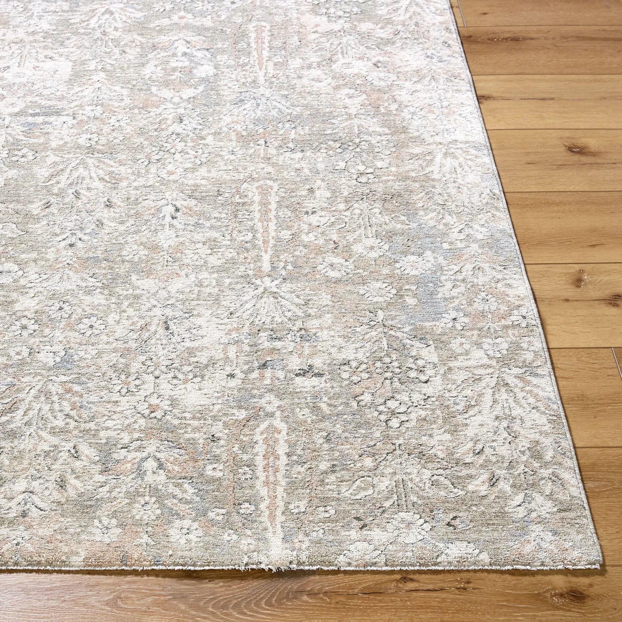 Poetry POI-2300 Cream Area Rug by LIVABLISS