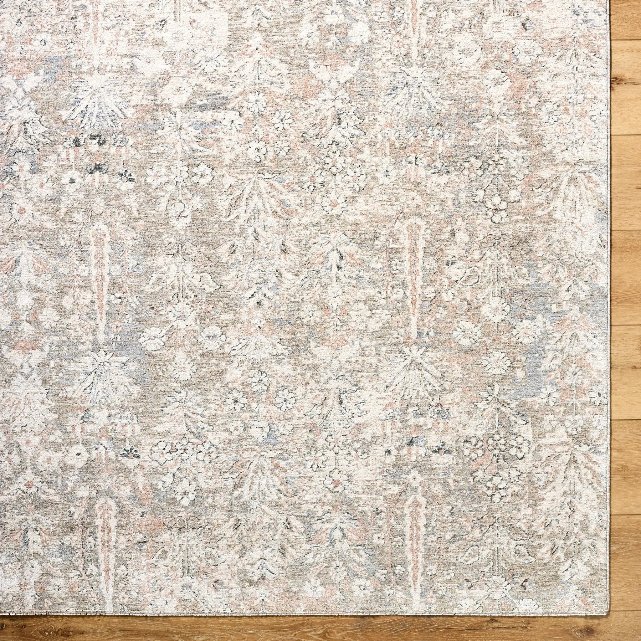 Poetry POI-2300 Cream Area Rug by LIVABLISS