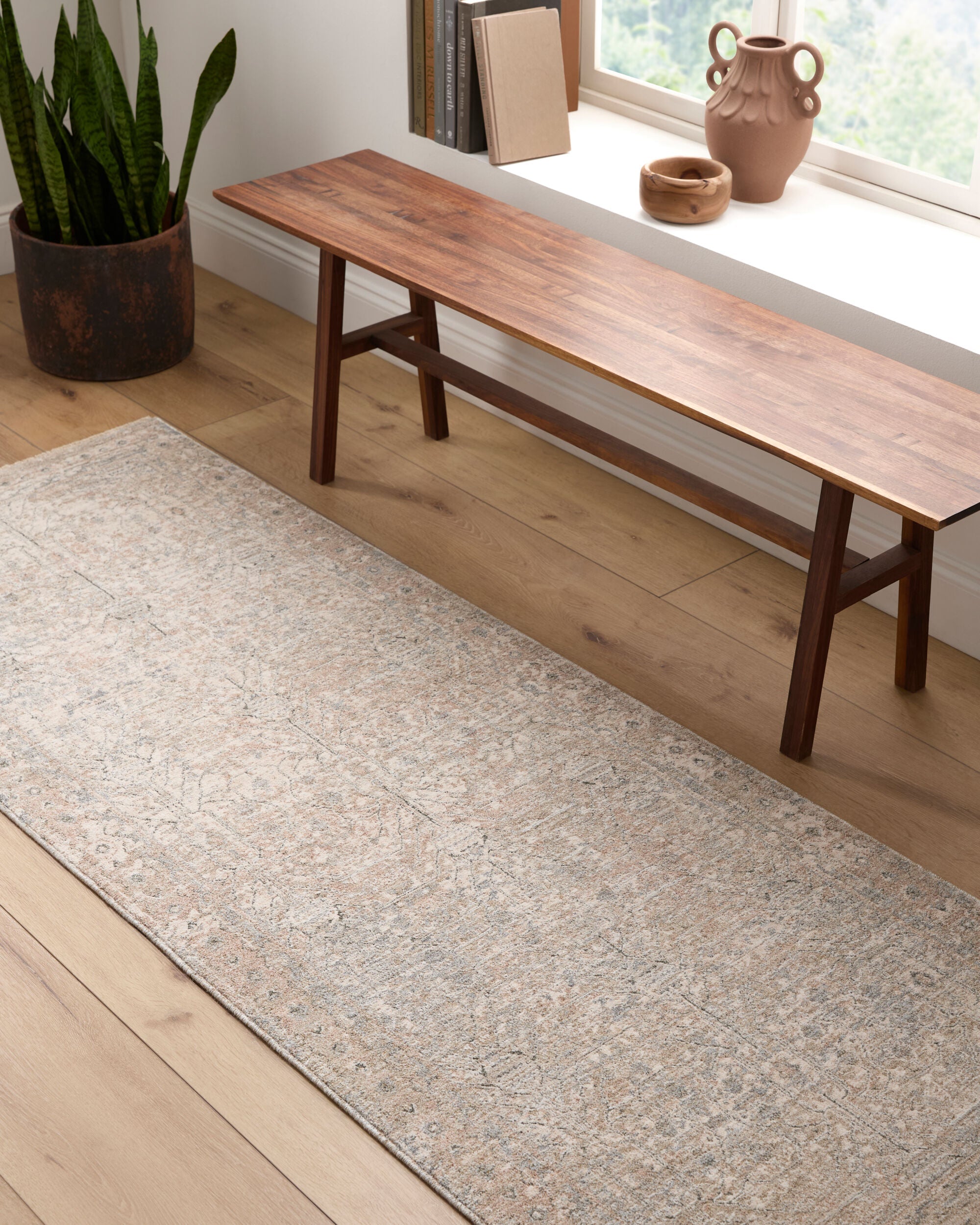 Livabliss Poetry POI-2302 Cream Area Rug by LIVABLISS
