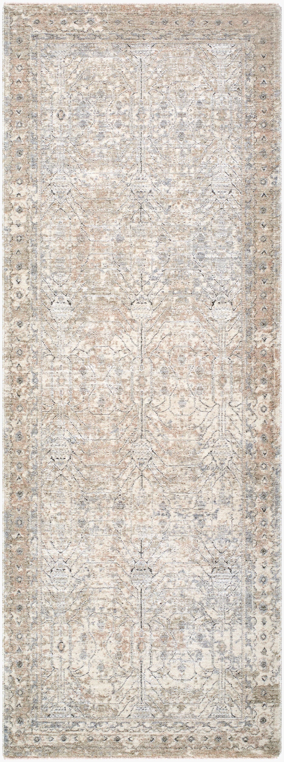 Livabliss Poetry POI-2302 Cream Area Rug by LIVABLISS