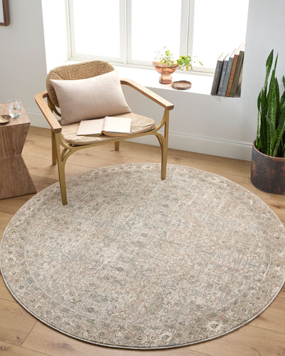 Livabliss Poetry POI-2302 Cream Area Rug by LIVABLISS