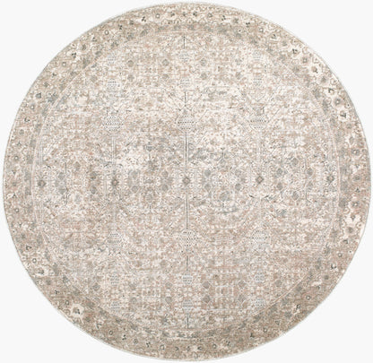 Livabliss Poetry POI-2302 Cream Area Rug by LIVABLISS