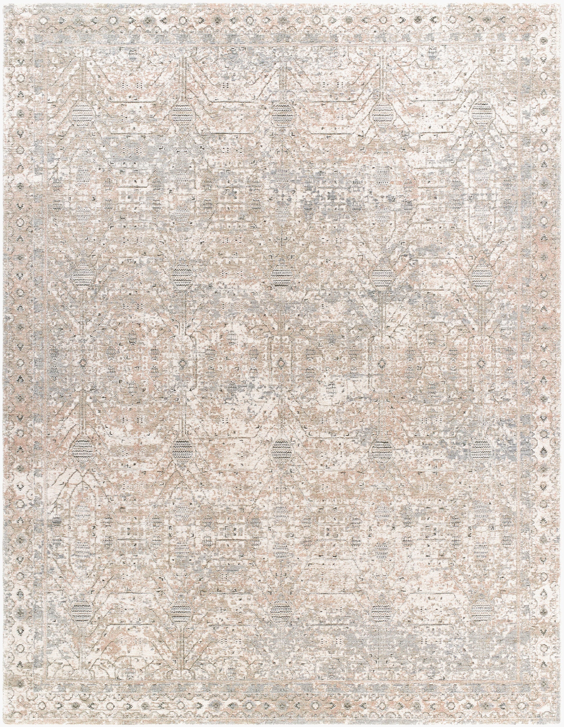 Livabliss Poetry POI-2302 Cream Area Rug by LIVABLISS