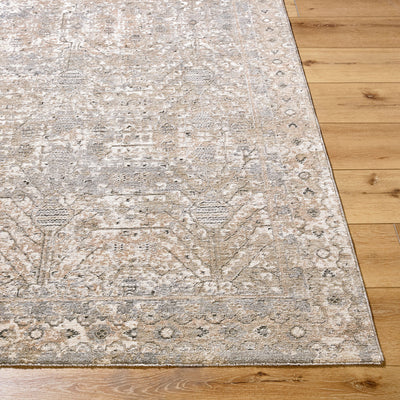 Livabliss Poetry POI-2302 Cream Area Rug by LIVABLISS