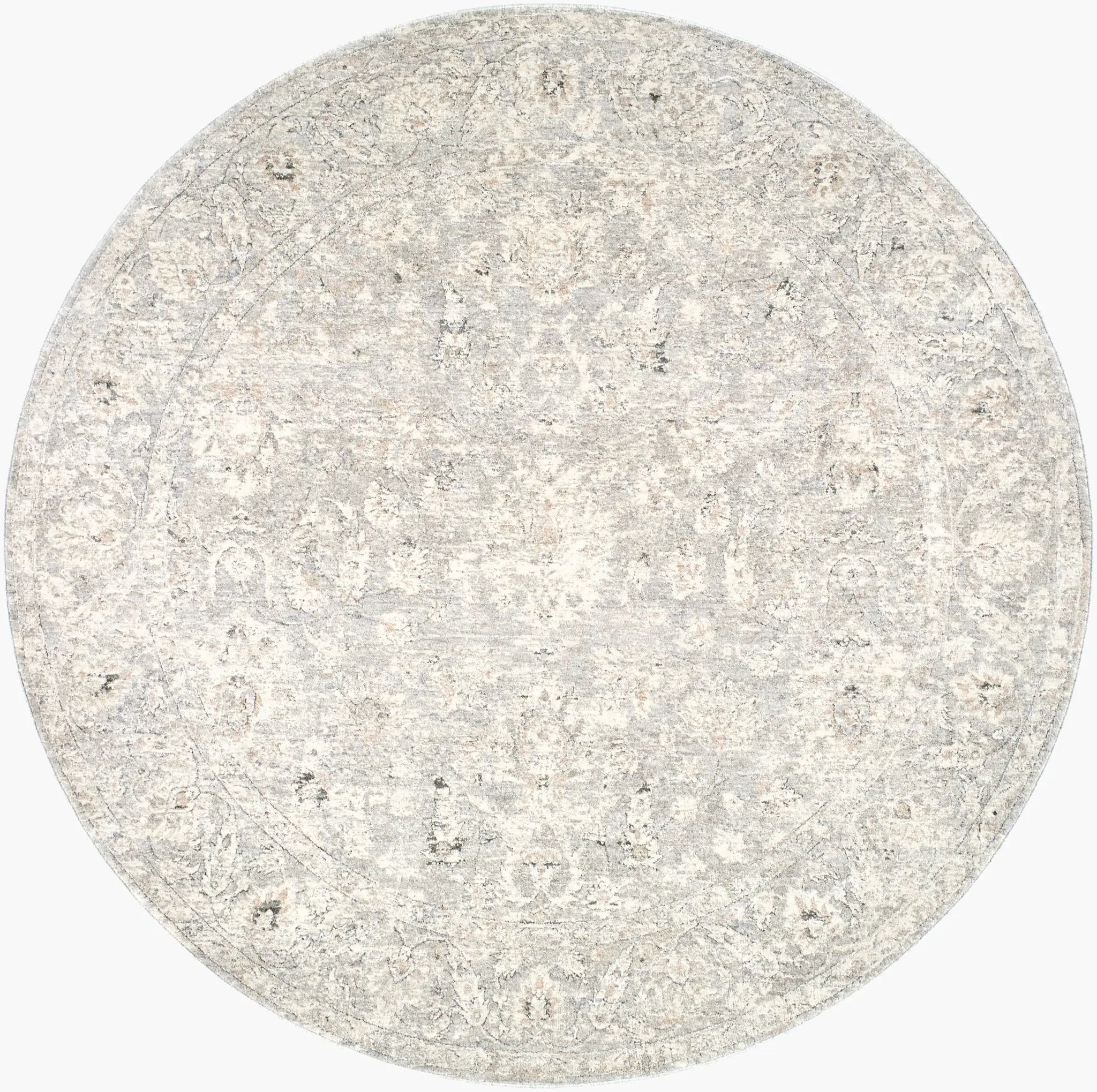 Poetry POI-2303 Cream Area Rug by LIVABLISS