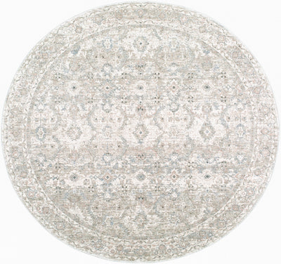 Livabliss Poetry POI-2304 Light Slate Area Rug by LIVABLISS