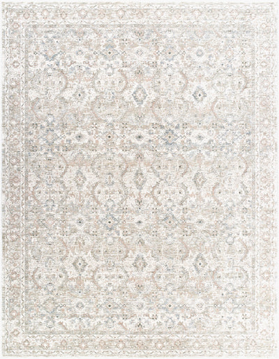Livabliss Poetry POI-2304 Light Slate Area Rug by LIVABLISS