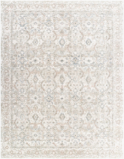 Livabliss Poetry POI-2304 Light Slate Area Rug by LIVABLISS