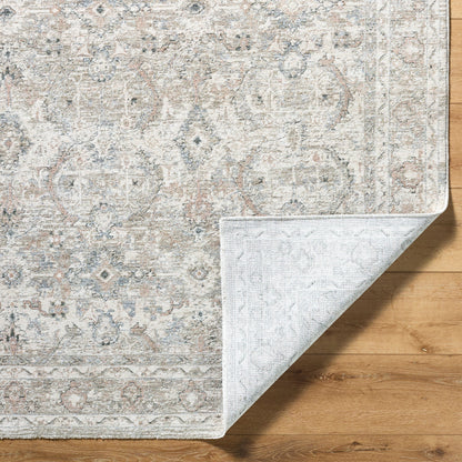 Livabliss Poetry POI-2304 Light Slate Area Rug by LIVABLISS