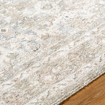 Livabliss Poetry POI-2304 Light Slate Area Rug by LIVABLISS