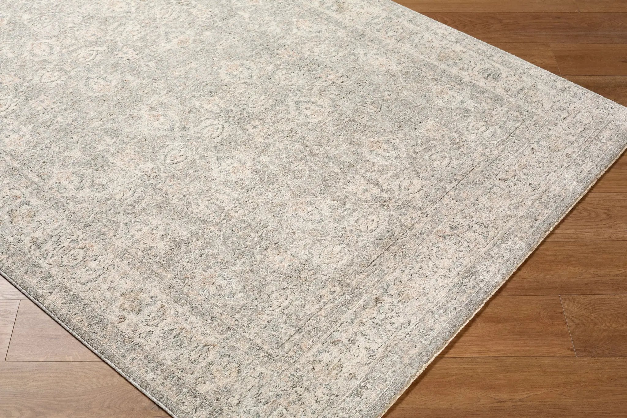 Poetry POI-2306 Cream Area Rug by LIVABLISS