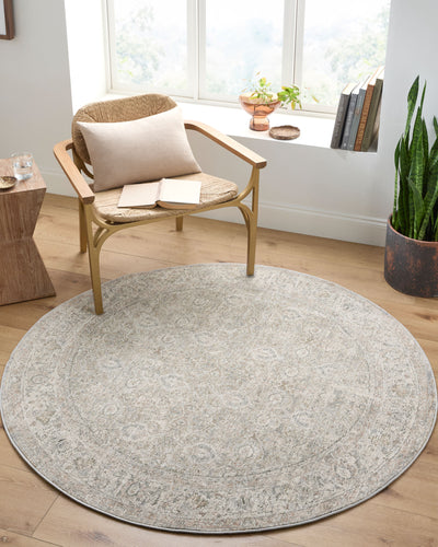 Livabliss Poetry POI-2307 Cream Area Rug