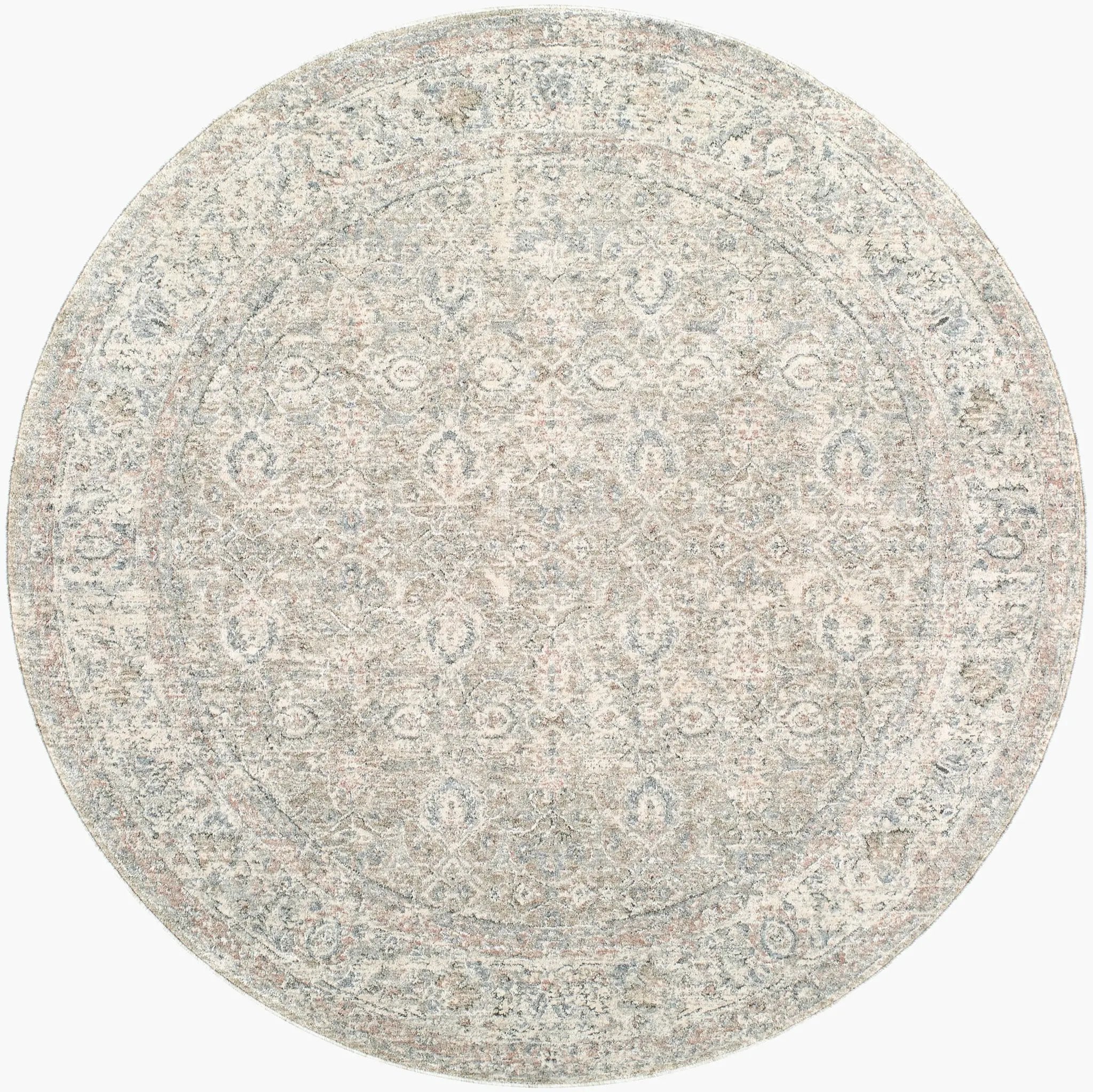 Poetry POI-2307 Cream Area Rug by LIVABLISS