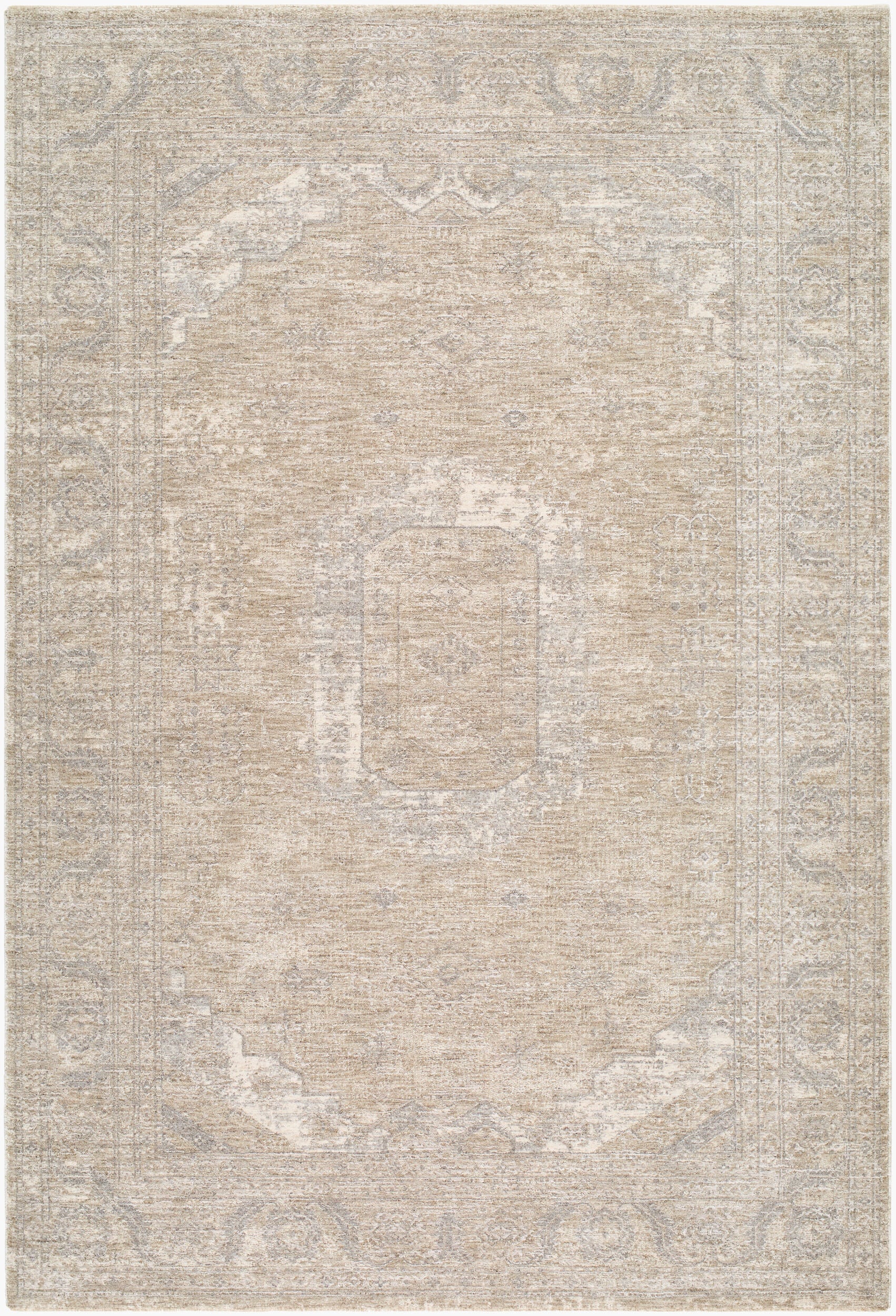 Livabliss Poetry POI-2318 Light Beige Area Rug