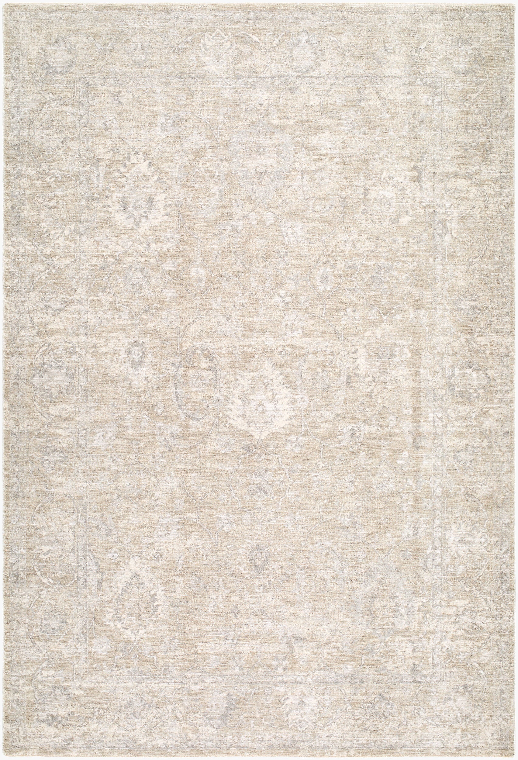 Livabliss Poetry POI-2320 Light Beige Area Rug