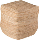 Surya Jute POUF-101 Pouf by LIVABLISS