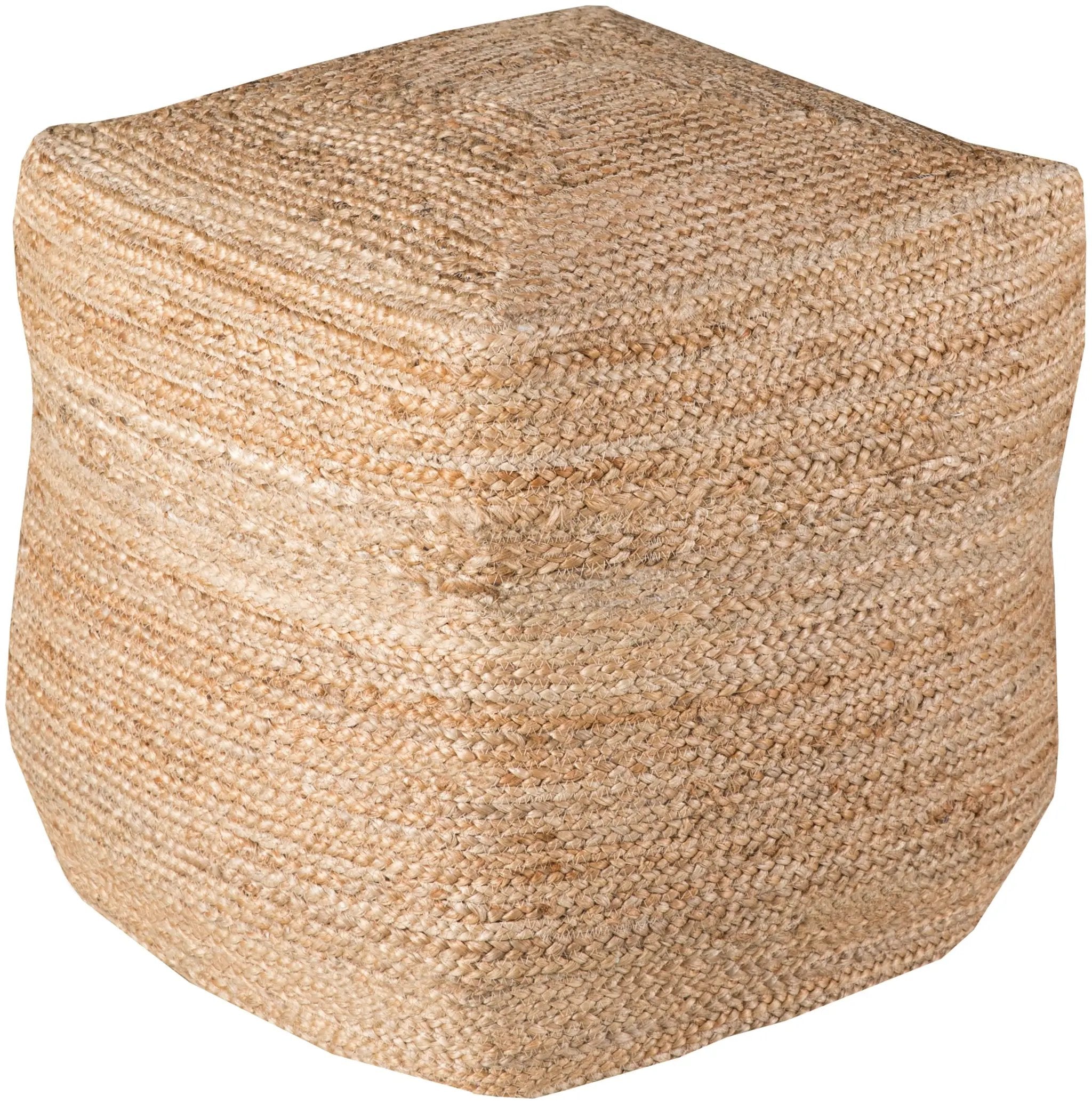 Jute POUF-101 Pouf by LIVABLISS