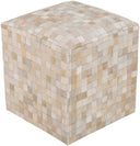 Surya Appalachian POUF-239 Furniture Ottoman by LIVABLISS