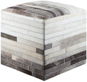 Surya Appalachian POUF-243 Furniture Ottoman by LIVABLISS