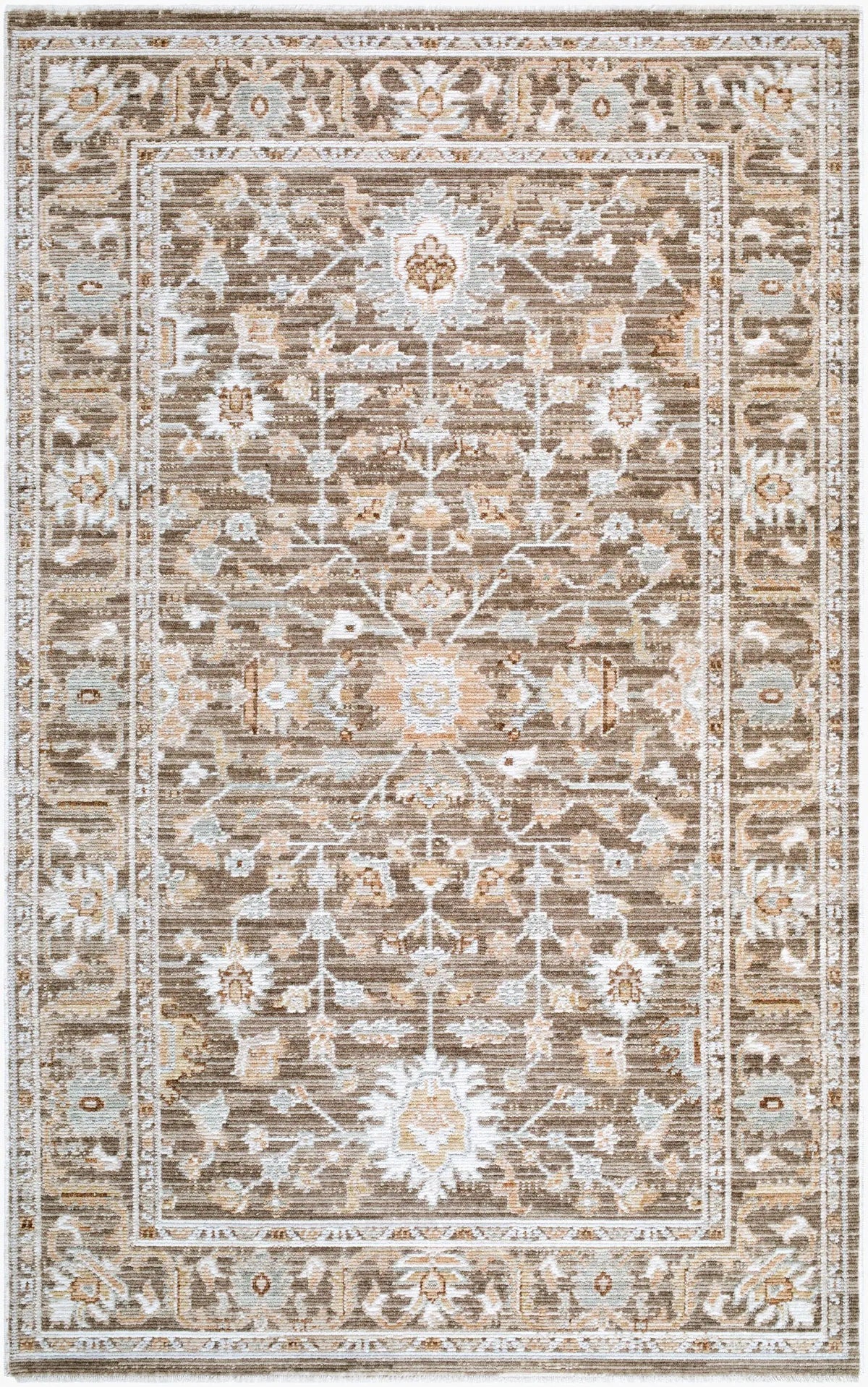 LIVABLISS Pierre Loti PPL-2304 Dark-Brown Area Rug
