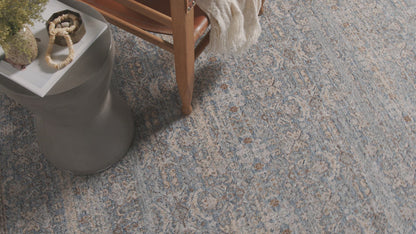 Angela Rose x Loloi Blake BLA-02 Ocean / Mocha Area Rug