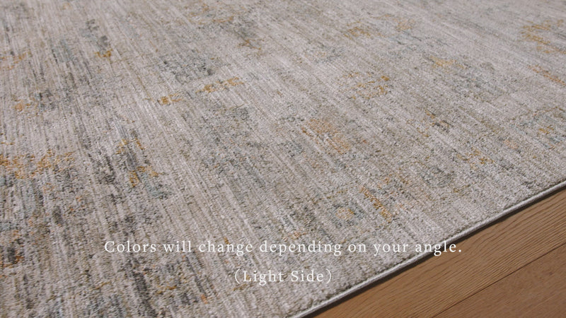 Jean Stoffer x Loloi Katherine KES-04 Pebble / Ocean Area Rug