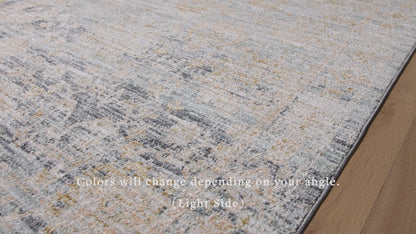 Jean Stoffer x Loloi Katherine KES-02 Ocean / Coral Area Rug