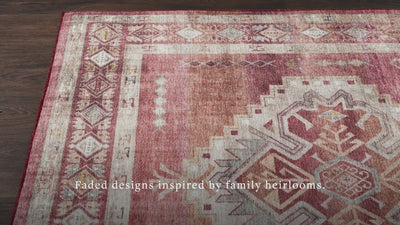 Loloi Heidi HEI-03 Sunset / Natural Area Rug