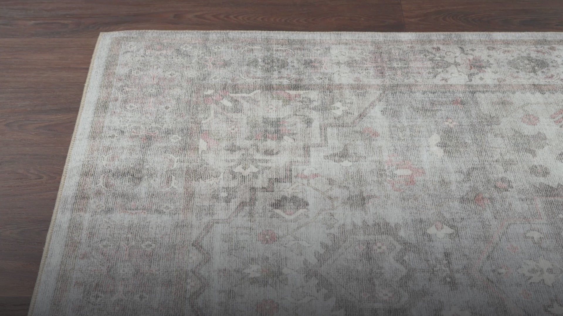 Loloi Heidi HEI-02 Dove / Blush Area Rug