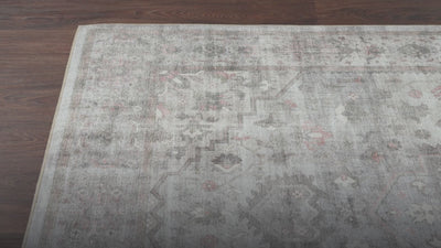 Loloi Heidi HEI-02 Dove / Blush Area Rug